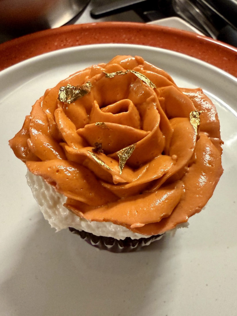 Buttercream Rose Cupcake
